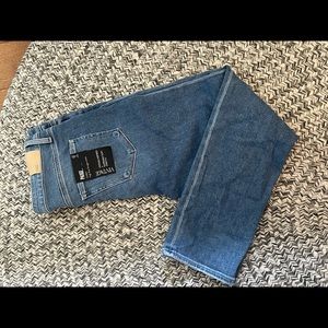 Paige denim. Cindy high rise straight ankle.